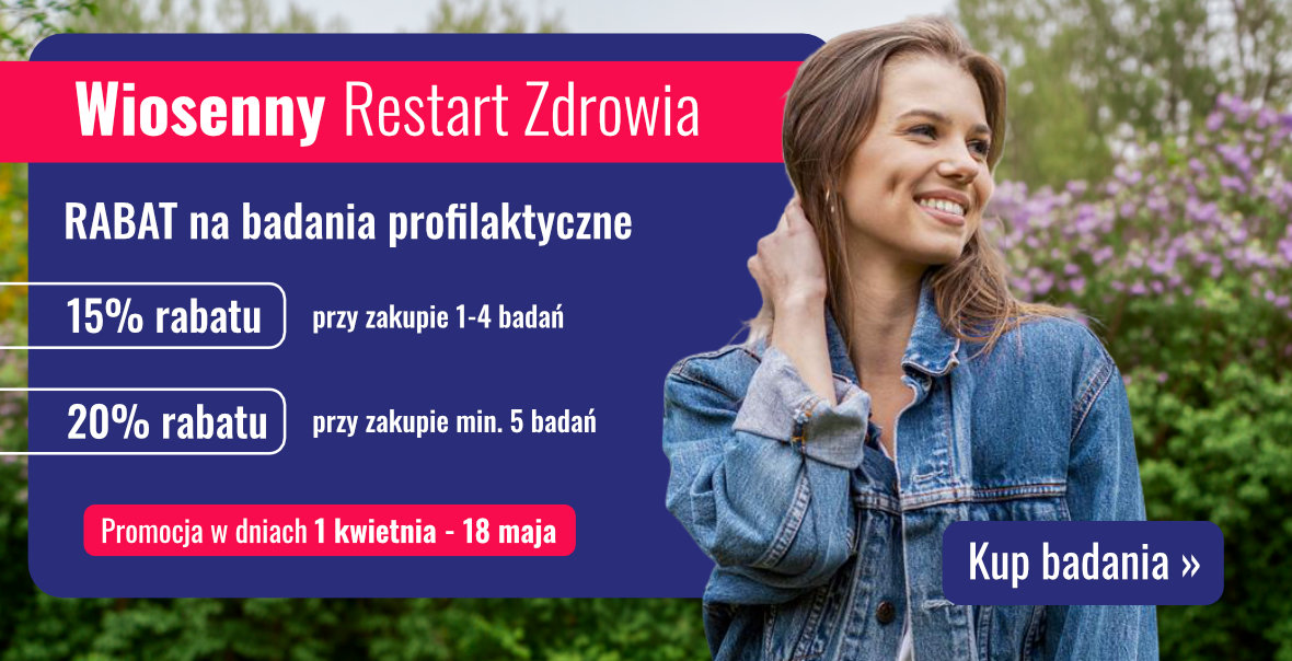 Promocja na badania laboratoryjne